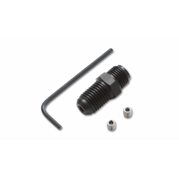VIBRANT PERFORMANCE Oil Restrictor Fitting, -4AN x 1/8" NPT, with 2 S.S.Jets