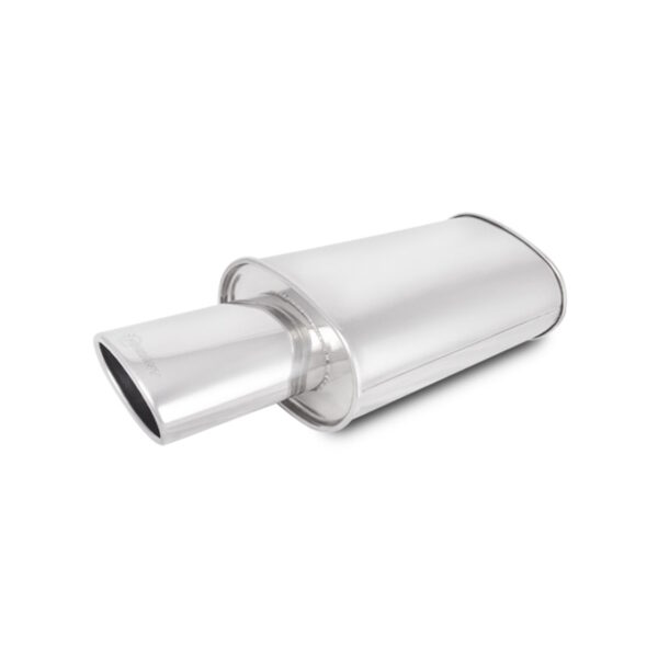 VIBRANT PERFORMANCE 2.5" STREETPOWER Muffler, 4.5" x 3" Oval Angle Cut Tip
