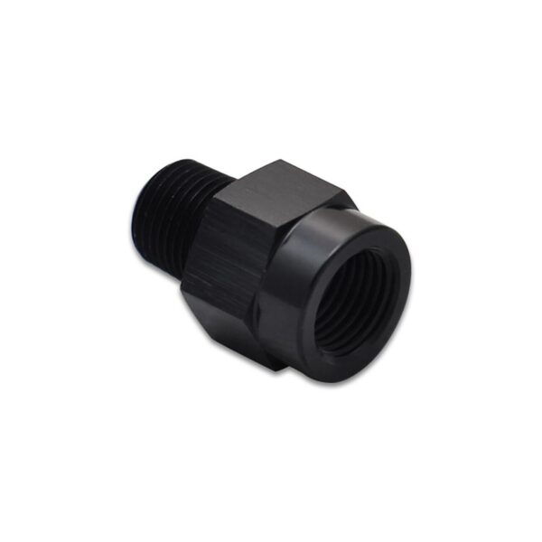 VIBRANT PERFORMANCE 1/8" Male BSP to 1/8" Female NPT Adapter Fitting - Aluminium