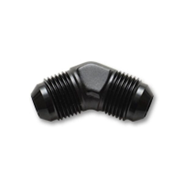 VIBRANT PERFORMANCE Flare Union 45 Degree Adapter Fittings; Size: -4 AN