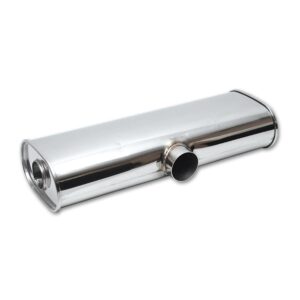 VIBRANT PERFORMANCE Streetpower 3" x Dual 2.5" Universal Transverse Oval Muffler
