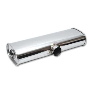 VIBRANT PERFORMANCE Streetpower 2.5" x Dual 2.25" Universal Transverse Oval Muffler