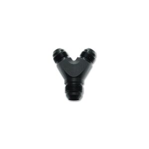 VIBRANT PERFORMANCE Y Adaptor Fitting; Size -12AN In x -8AN x -8AN Out