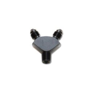 VIBRANT PERFORMANCE Y Adapter Fitting; Size: 1/8" NPT In x -3AN x -3AN Out