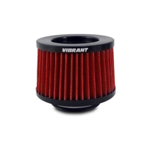 VIBRANT PERFORMANCE Shorty Classic Performance Air Filter, 3" x 3-5/8"