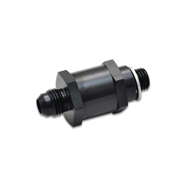 VIBRANT PERFORMANCE Fuel Pump Check Valve -6AN Male Flare to 12mm x 1.5 Metric