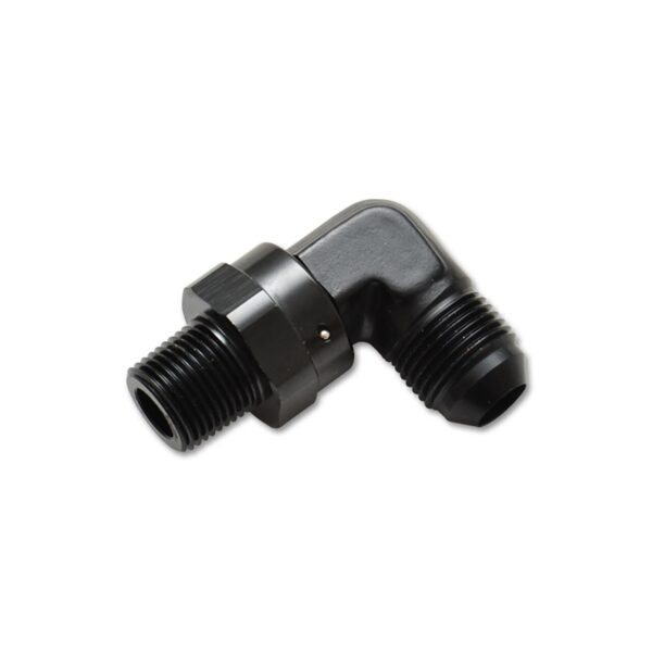 VIBRANT PERFORMANCE -10AN to 1/2"NPT Male Swivel 90 Degree Adapter Fitting