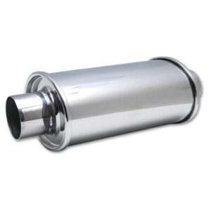 VIBRANT PERFORMANCE 3 Inch Stainless Steel Ultra Quiet Exhaust Resonator
