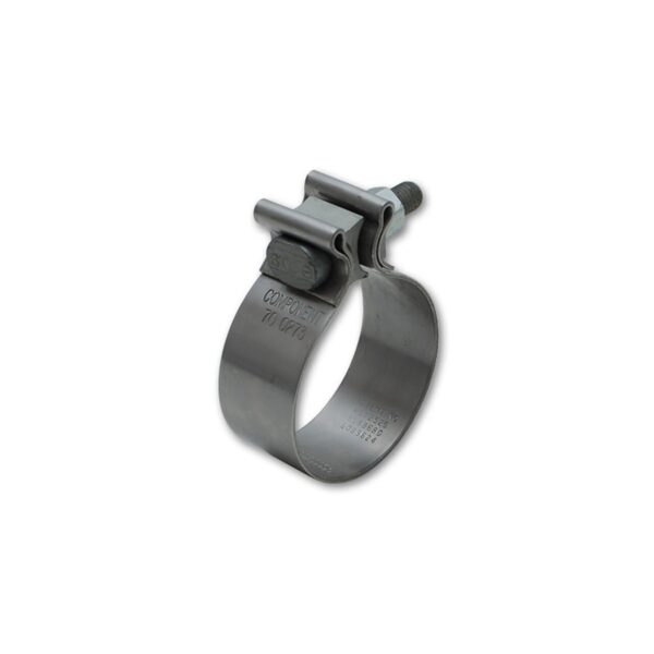 VIBRANT PERFORMANCE Stainless Steel Seal Clamp for 2.25" O.D. tubing (1.25" wide band)