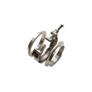 VIBRANT PERFORMANCE Titanium V-Band Flange Assembly for 2.5" O.D. Tubing