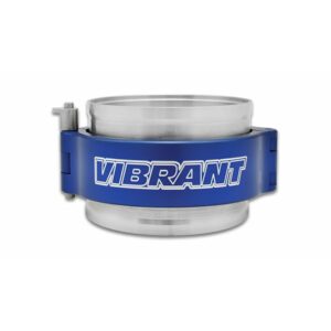 VIBRANT PERFORMANCE 2" HD V Band Clamp System Assembly, Blue