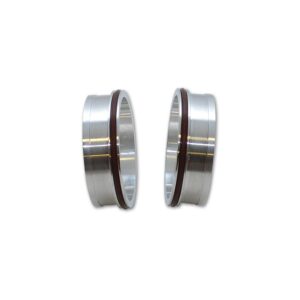 VIBRANT PERFORMANCE Vanjen Aluminium Weld Ferrules with O-Rings for 3" OD Tubing  - Sold in Pairs