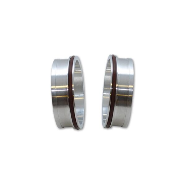 VIBRANT PERFORMANCE Vanjen Aluminium Weld Ferrules with O-Rings for 3" OD Tubing  - Sold in Pairs