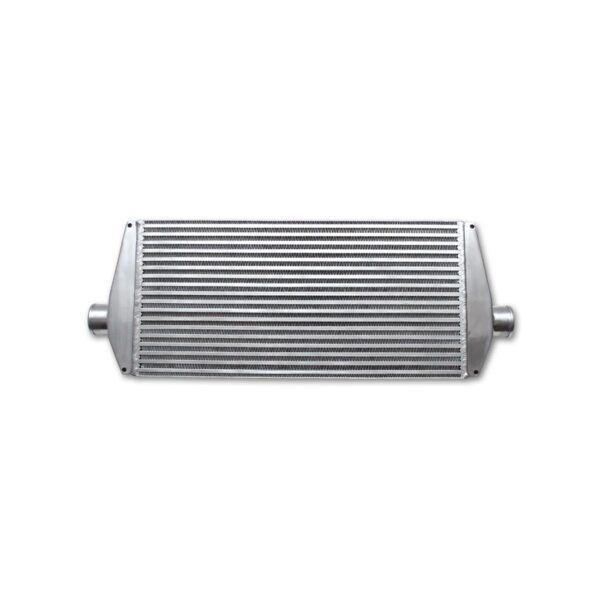 VIBRANT PERFORMANCE Air-to-Air Intercooler with End Tanks; 26"W x 6.5"H x 3.25"Thick