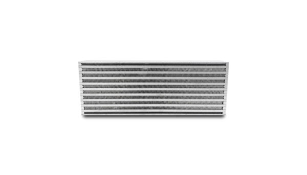 VIBRANT Horizontal Bar & Plate Air to Air Intercooler Core: 451x165x83mm