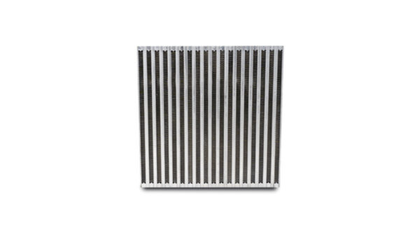 VIBRANT Vertical Bar & Plate Air to Air Intercooler Core: 305x305x89mm