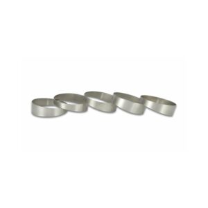 VIBRANT PERFORMANCE 1.5" O.D. Titanium Pie Cuts, Bag of 5