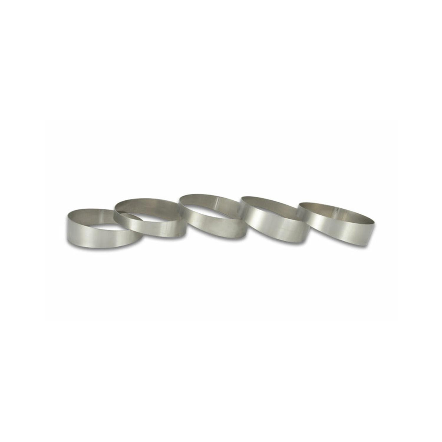 VIBRANT PERFORMANCE 3" O.D. Titanium Pie Cuts, Bag of 5