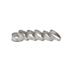 VIBRANT PERFORMANCE 2.50" OD (63.5mm) Gr 1 Titanium Pie Cuts (6pcs=90deg Elbow)