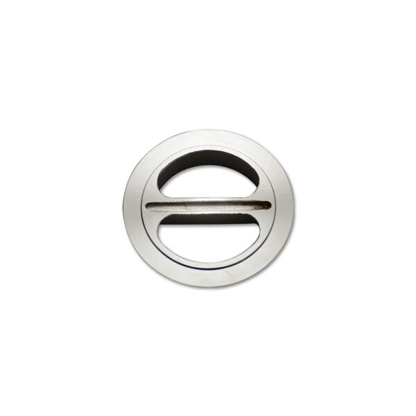 VIBRANT PERFORMANCE Turbo Inlet Flange (V-Band style) for Garret Divided/Twin Scroll GT30 & GT35 Turbine - 304 Stainless Steel