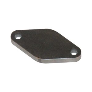 VIBRANT PERFORMANCE Block Off Flange for 35-38mm 2-Bolt External Wastegate Flange - 3/8" thick Mild Steel