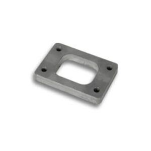 VIBRANT PERFORMANCE Turbo Inlet Flange with tapped holes for GT1548, GT2056, GT22, GT25R, GT28R, GT3071R, Generic T25/T28, Borg Warner EFR 6758/7163 F-Type - 1/2" thick 304 Stainless Steel
