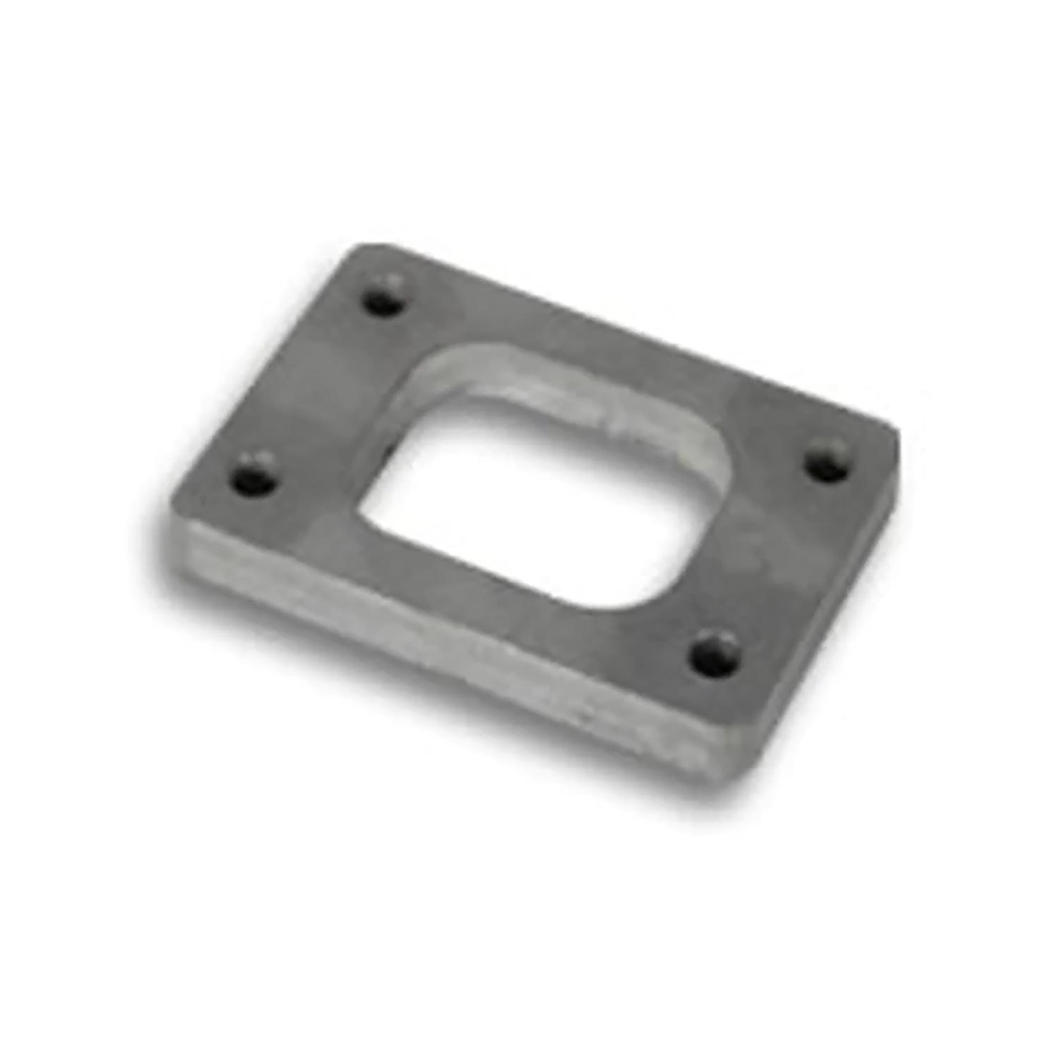 VIBRANT PERFORMANCE Turbo Inlet Flange with tapped holes for GT1548, GT2056, GT22, GT25R, GT28R, GT3071R, Generic T25/T28, Borg Warner EFR 6758/7163 F-Type - 1/2" thick Mild Steel