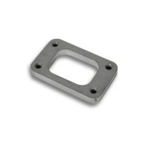 VIBRANT PERFORMANCE Turbo Inlet Flange with tapped holes for T3 turbine inlet - 1/2" thick 304 Stainless Steel