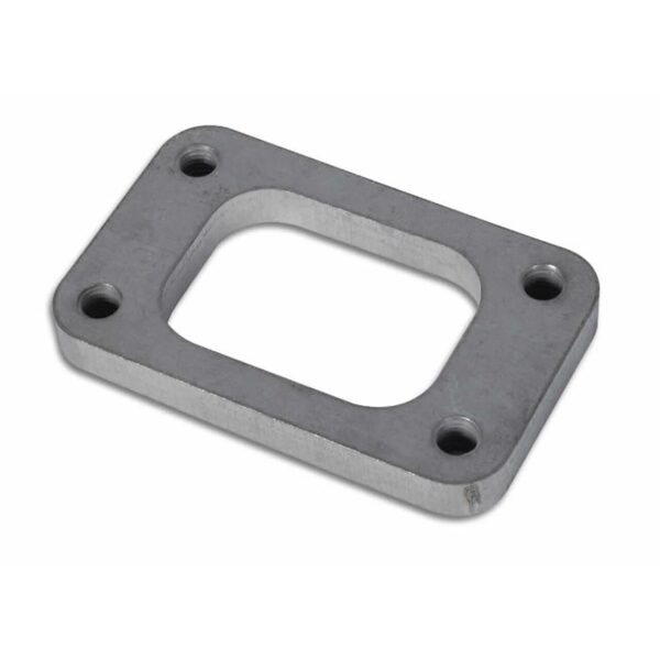 VIBRANT PERFORMANCE Turbo Inlet Flange with tapped holes for T3 turbine inlet - 1/2" thick Mild Steel