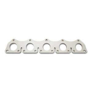 VIBRANT PERFORMANCE Exhaust Manifold Flange for 2005 and up VW 2.5L 5 cyl motor, 3/8" Thick, T304 Stainless Steel