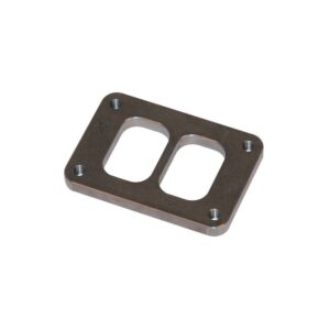 VIBRANT PERFORMANCE Divided Turbo Inlet Flange for GT3788, GT40R, GT42R, GT45R, T4, Borg Warner 7064/7670 D,C and G type - 1/2" thick Mild Steel