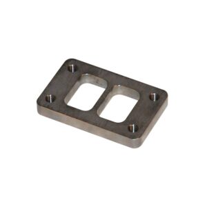 VIBRANT PERFORMANCE Divided Turbo Inlet Flange for T3, GT3271 - 1/2" thick 304 Stainless Steel
