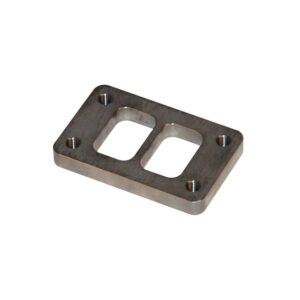 VIBRANT PERFORMANCE Divided Turbo Inlet Flange for T3, GT3271 - 1/2" thick Mild Steel
