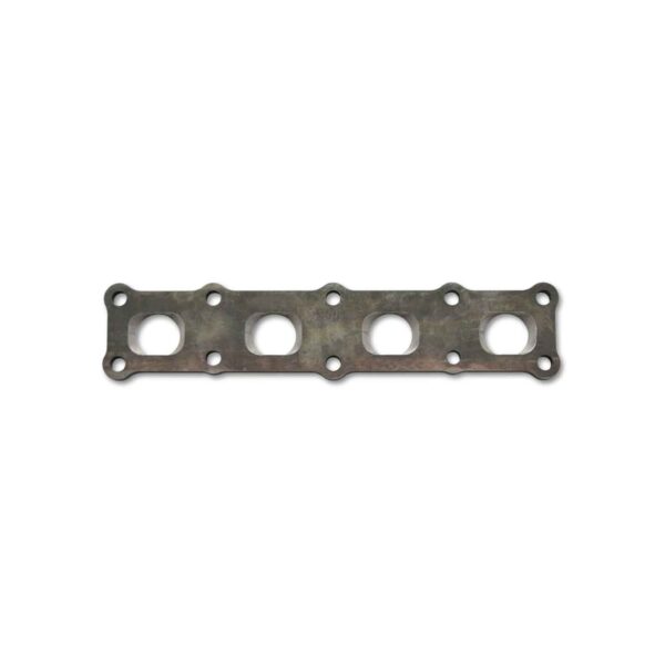 VIBRANT PERFORMANCE Exhaust Manifold Flange for Mitsubishi 4B11 Motors - 1/2" Thick Mild Steel
