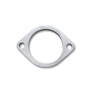 VIBRANT PERFORMANCE 2-Bolt Stainless Steel Flange (2.5" I.D.) - Single Flange, Retail Packed