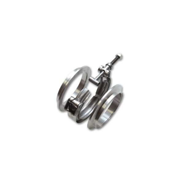 VIBRANT PERFORMANCE Stainless Steel V-Band Flange Assembly for 2.75" O.D. Tubing