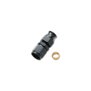VIBRANT PERFORMANCE -10AN Female to 5/8" Tube Adapter Fitting (with Brass Olive Insert)