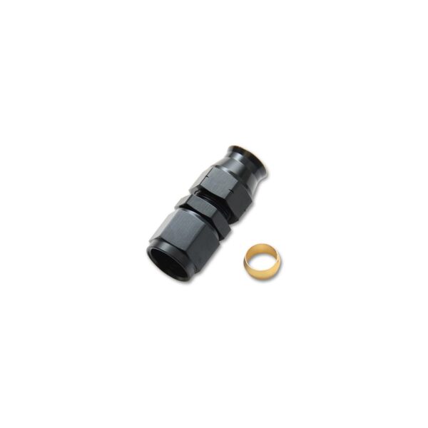 VIBRANT PERFORMANCE -10AN Female to 5/8" Tube Adapter Fitting (with Brass Olive Insert)