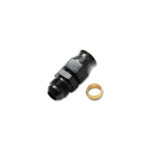 VIBRANT PERFORMANCE -10AN Male to 5/8" Tube Adapter Fitting (with Brass Olive Insert)