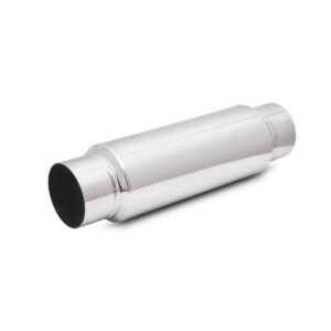 VIBRANT PERFORMANCE 3 Inch by 18 Inch X L Stainless Steel Bottle Style Exhaust Resonator