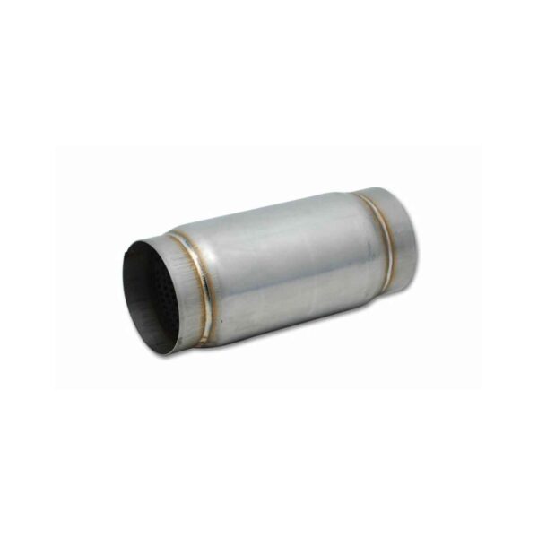 VIBRANT PERFORMANCE Stainless Steel Race Muffler, 3.5" inlet/outlet x 5" Long