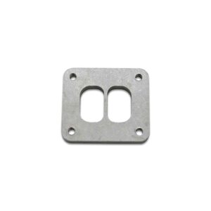 VIBRANT PERFORMANCE Divided Turbo Inlet Flange for Borg Warner S-Series Divided T4Â  - Mild Steel
