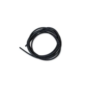 VIBRANT PERFORMANCE 1/4" (6mm) I.D. x 25ft Silicone Vacuum Hose Bulk Pack - Black