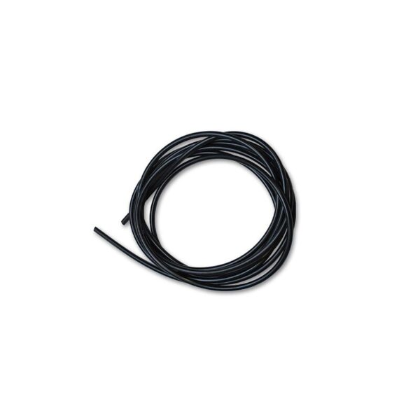 VIBRANT PERFORMANCE 1/4" (6mm) I.D. x 25ft Silicone Vacuum Hose Bulk Pack - Black