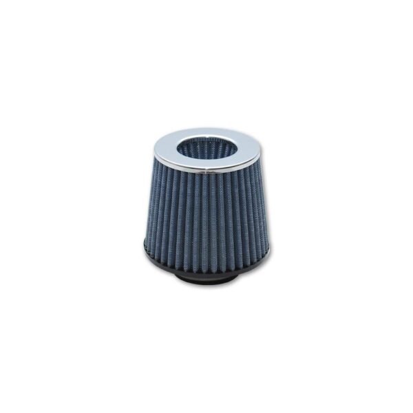 VIBRANT PERFORMANCE Open Funnel Performance Air Filter (3" inlet I.D.) - Chrome Cap