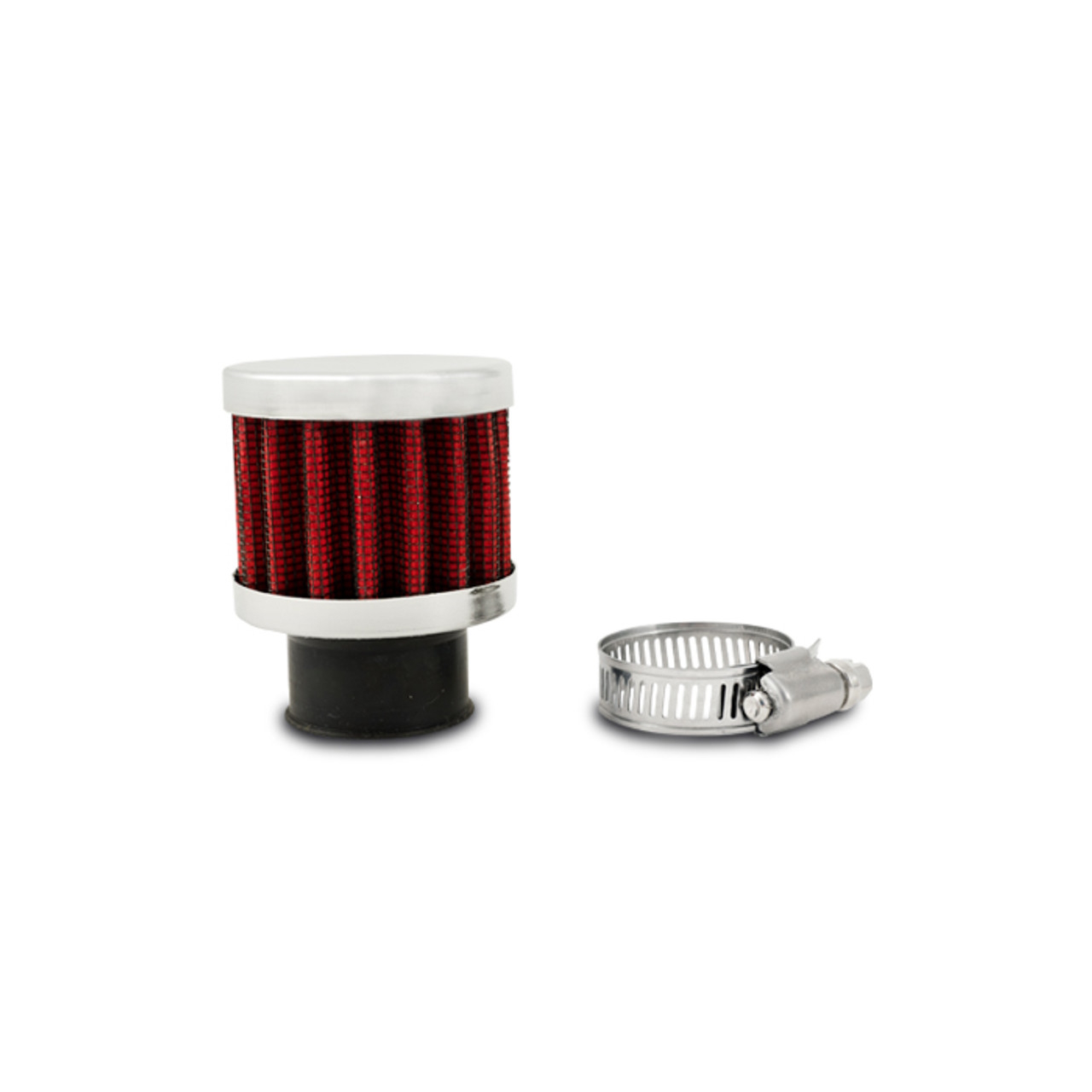 thumbnail image 2 of TFI 3998B 19mm / 3/4 Inch Crankcase Breather Filter – Cleanable Chrome – Performance Part 2 of 4