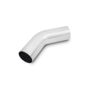 VIBRANT PERFORMANCE 3" Polished Aluminium Tube 45° Mandrel Bend
