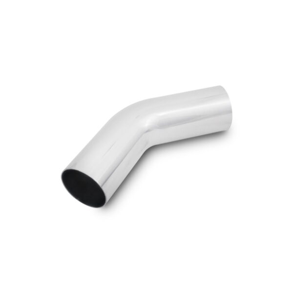 VIBRANT PERFORMANCE 3" Polished Aluminium Tube 45° Mandrel Bend