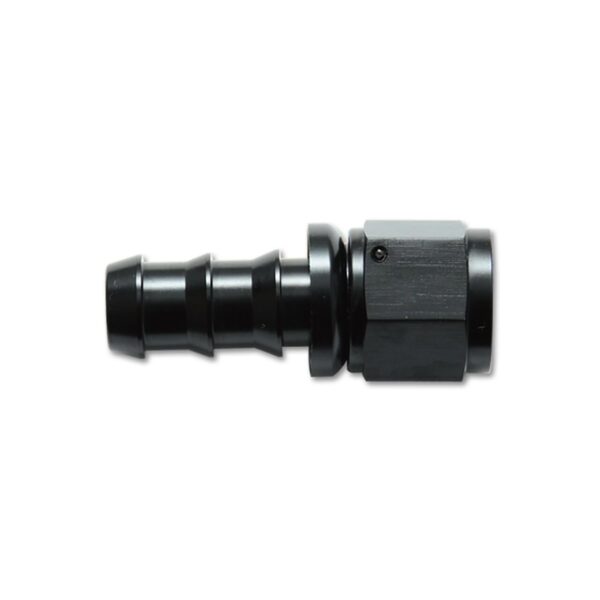 VIBRANT PERFORMANCE Straight Push-On Hose End Fitting; Size: -4 AN