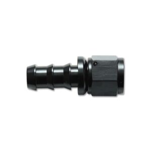 VIBRANT PERFORMANCE Straight Push-On Hose End Fitting; Size: -12AN